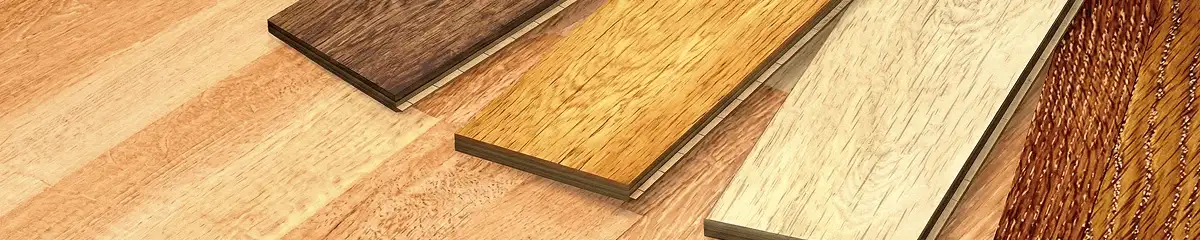 Cork floor boards close-up in Aurora, IL